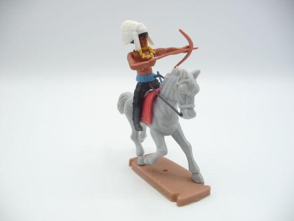 Plasty Indian riding with bow, 2nd version - bow removable