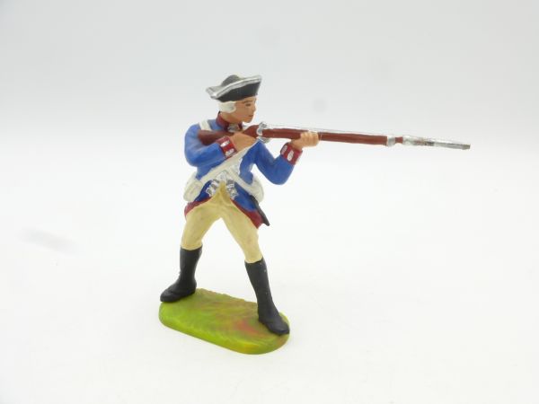 Preiser 7 cm Prussians: soldier standing firing, No. 9165 - top condition