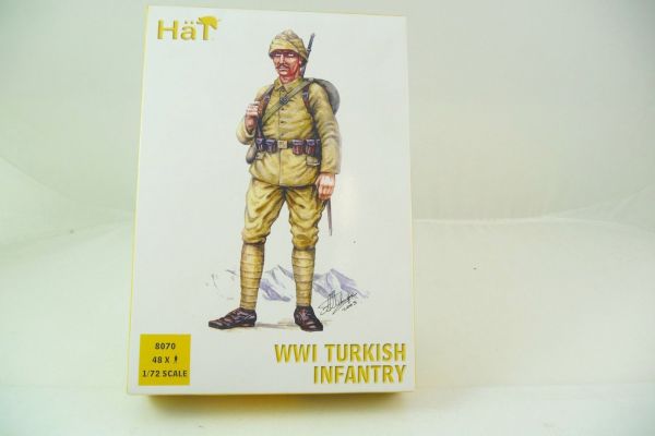 HäT 1:72 WW I Turkish Infantry, Nr. 8070 - OVP, am Guss