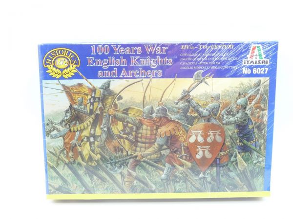 Italeri 1:72 100 Years War: English Knights and Archers, Nr. 6027 - OVP