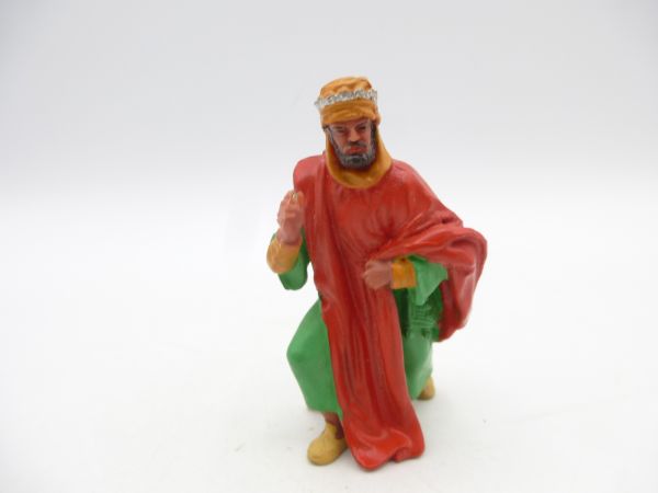 Elastolin 7 cm Nativity figures: King standing, No. 6615 - rare
