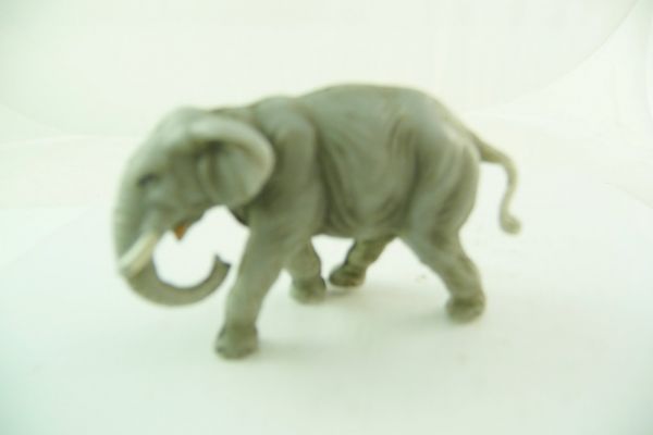 Elastolin soft plastic Young elephant walking