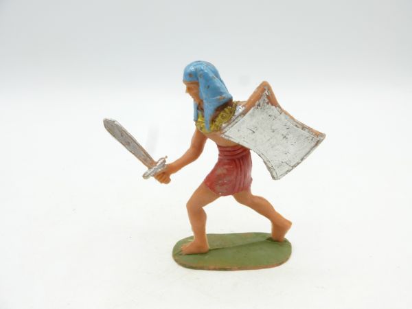 Jescan Pharaoh advancing with sword + shield