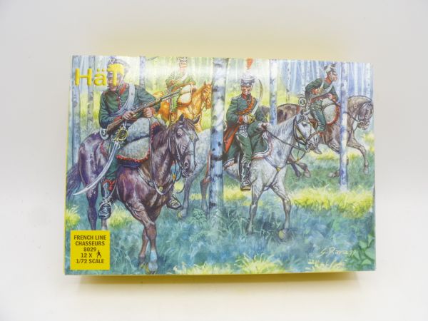 HäT 1:72 French Line Chasseurs, No. 8029 - orig. packaging, on cast
