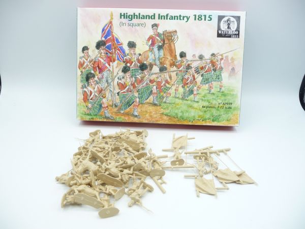 Waterloo 1815 Highland Infantry 1815 (in square), No. AP039 - loose, see photos