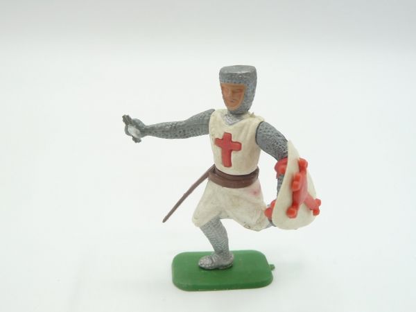 Crusader running with sword