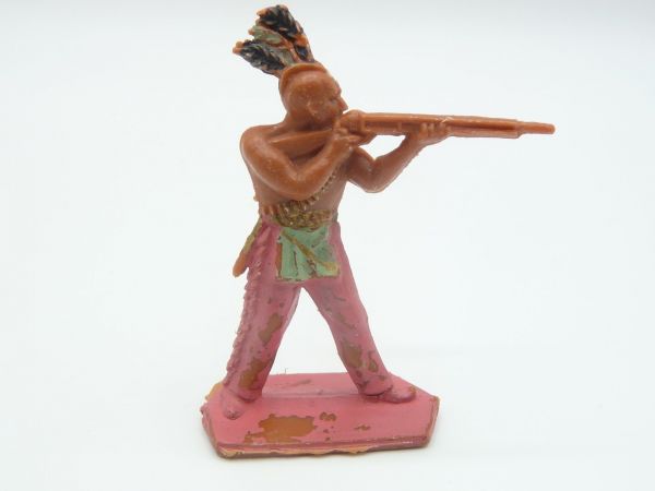 Lone Star Iroquois, firing with rifle