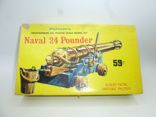 Palmer's Naval 24 Pounder cannon - orig. packaging, old box