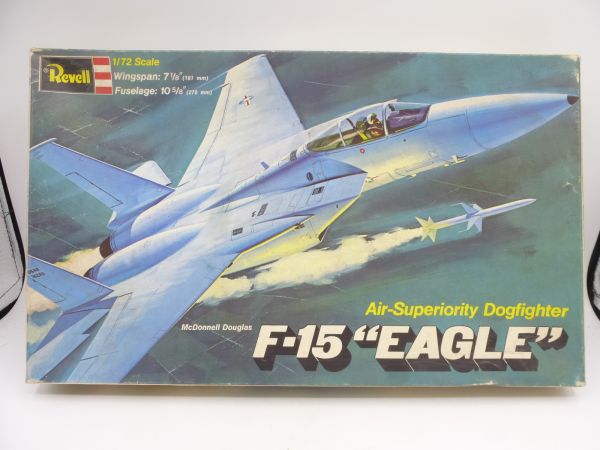 Revell 1:72 F-15 "Eagle", Nr. H257 - OVP, frühe Box, mit Lagerspuren