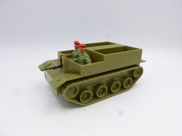 Timpo Toys Panzer mit englischen Soldaten (rotes Barett)