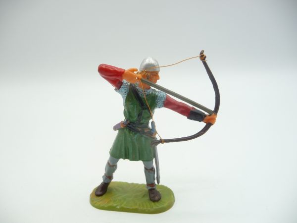 Elastolin 7 cm Archer shooting downwards, No. 8647 - beautiful figure