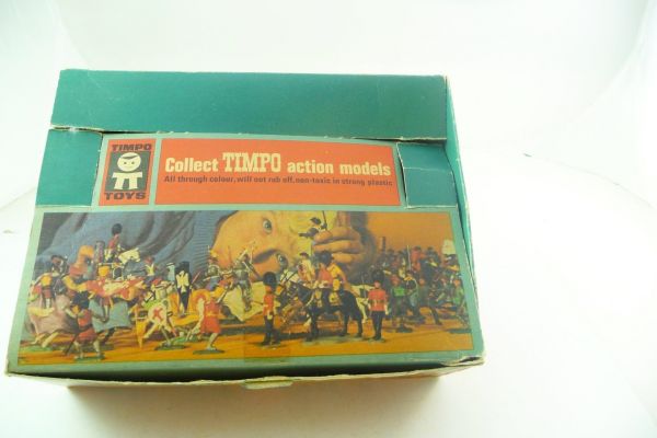 Timpo Toys Schüttbox / Leerkarton für stehende Araber - guter Zustand