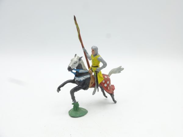 Merten 4 cm Knight riding, lance upright