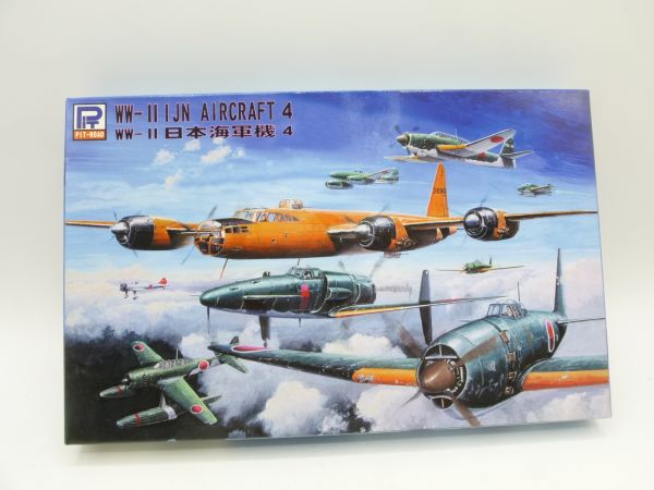 Pit-Road 1:700 WW II JN Aircraft 4, No. S26 - orig. packaging, parts on casting