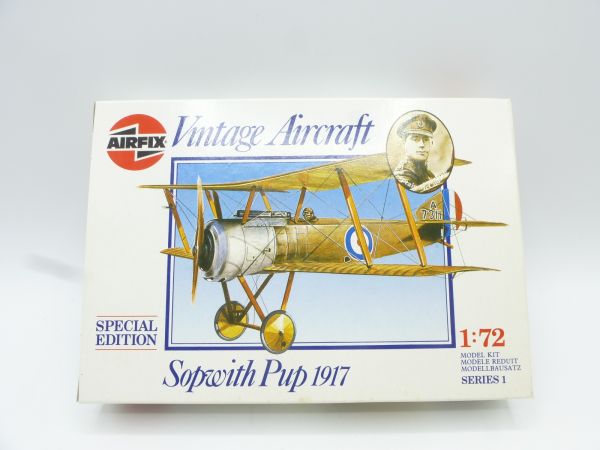 Airfix 1:72 Vintage Aircraft Sopwith Pup 1917, Nr. 1082 - OVP