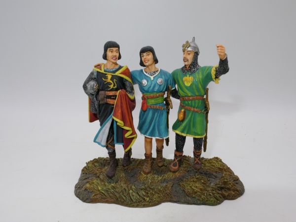 Janetzki Arts Prince Valiant series: "The three friends" - great diorama