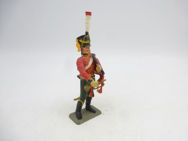 Starlux Waterloo Soldat mit Säbel + Trompete