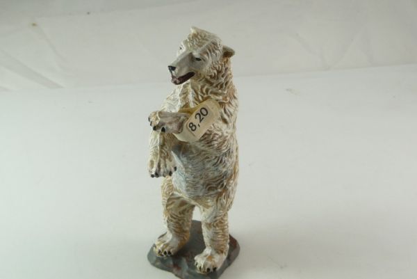 Elastolin Ice bear standing No. 5741 - unused, with original price label