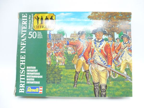 Revell 1:72 British Infantry, No. 2560 - orig. packaging, on cast