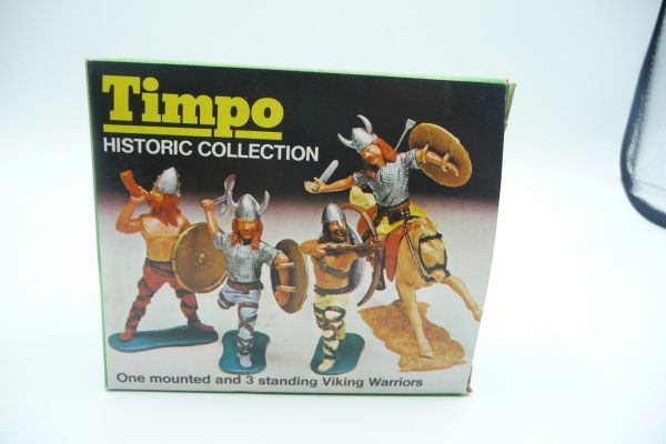 Timpo Toys Minibox Wikinger, Ref. Nr. 726 - selten, Top-Zustand