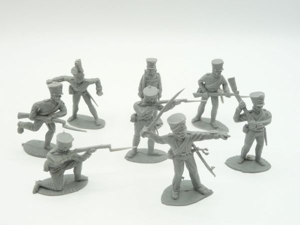 Timpo Toys Action figures, 8 x Prussian infantry