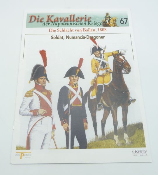 del Prado Booklet No. 67 Soldier, Numancia-Dragoner 1808