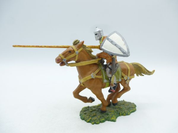 Preiser 7 cm Norman on horseback with lance, No. 8855