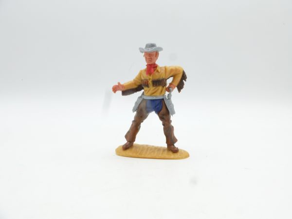 Timpo Toys Cowboy 4. Version stehend, Pistole ziehend