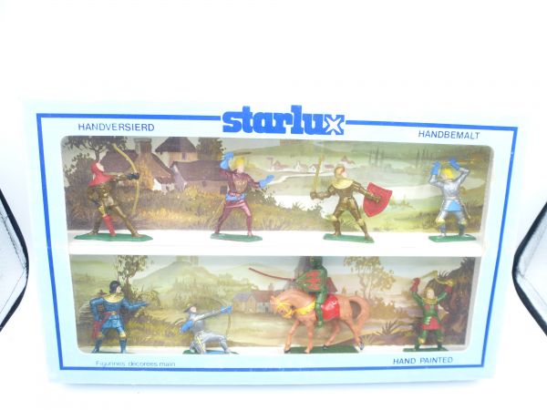 Norman box with 8 figures - rare, figures unused