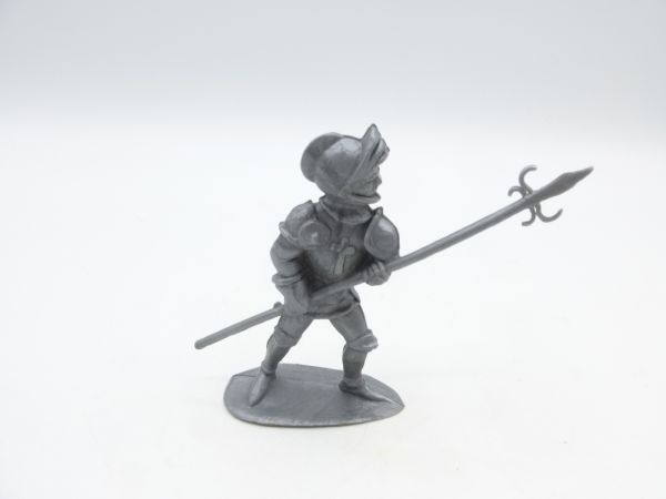 Domplast Manurba Knight attacking with spear - unpainted