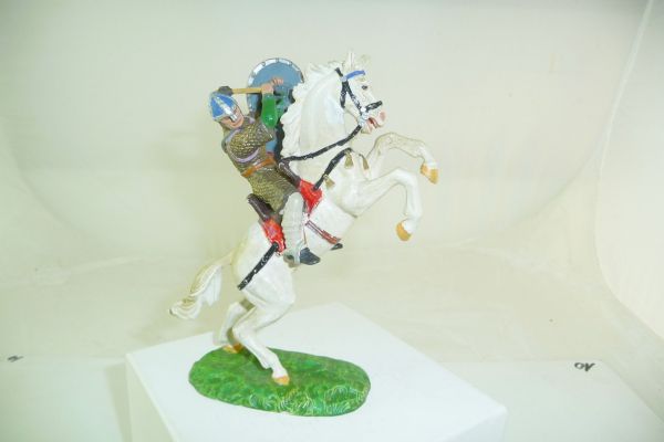 Preiser 7 cm Normanne mit Streitkolben zu Pferd, Nr. 8880 - sehr guter Zustand