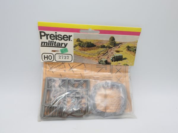 Preiser H0 Accessories / barbed wire, No. 2737 - orig. packaging
