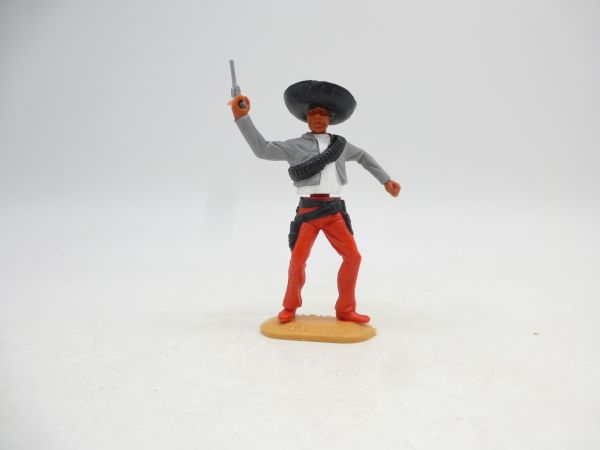 Timpo Toys Mexican standing, grey, shooting in the air