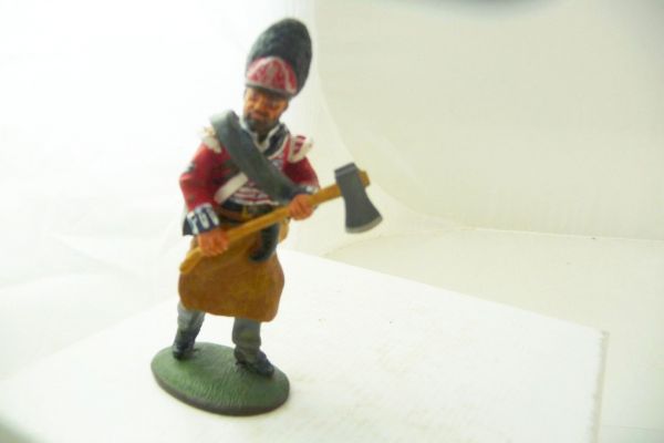 del Prado British Infantry, pioneer of the 21st Foot 1815