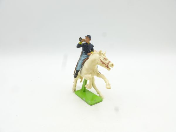 Britains Deetail Northern States, soldier with trumpet - rare horse