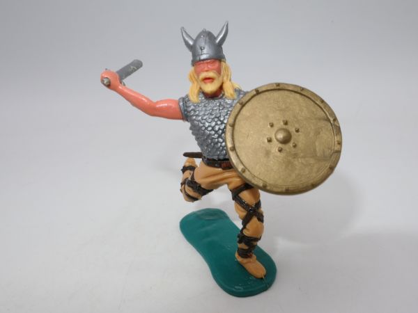 Timpo Toys Viking running with golden shield