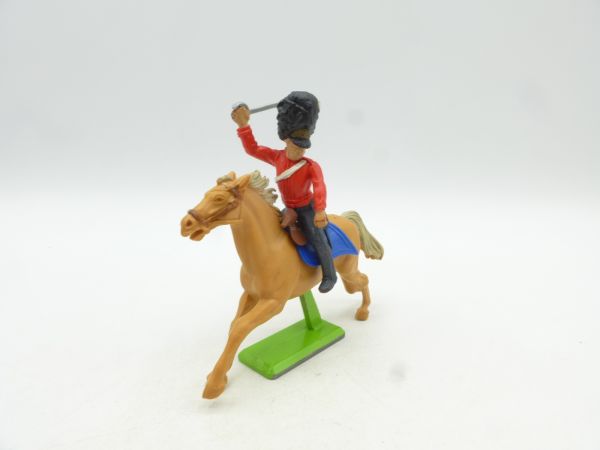 Britains Deetail Waterloo: Soldier riding, striking sabre from above