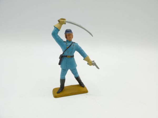 Starlux Union Army soldier standing with sabre out + pistol
