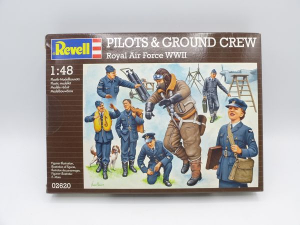 Revell 1:48 Pilots & Ground Crew, Royal Air Force, No. 2620 - orig. packaging