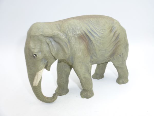 Elastolin Composition Elephant - great condition, very nice painting