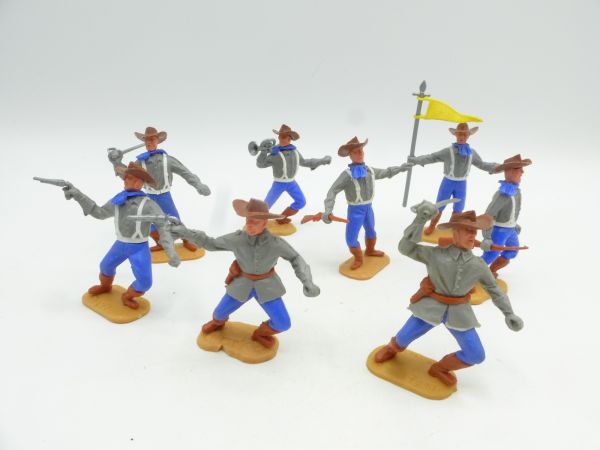 Timpo Toys Southerner 1st version (8 figures) - complete set