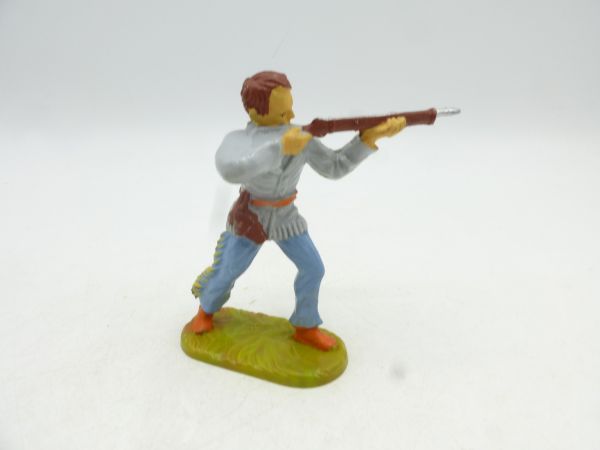 Elastolin 7 cm Cowboy / Trapper standing with rifle, No. 6917