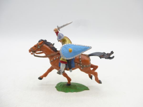 Preiser 4 cm Norman with sword on horseback, No. 8874