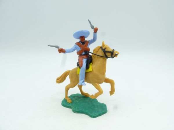 Timpo Toys Mexican riding, shooting 2 pistols wildly