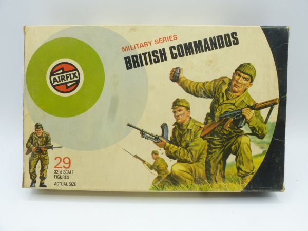 Airfix 1:32 British Commandos, No. 51454-1 - orig. packaging, complete