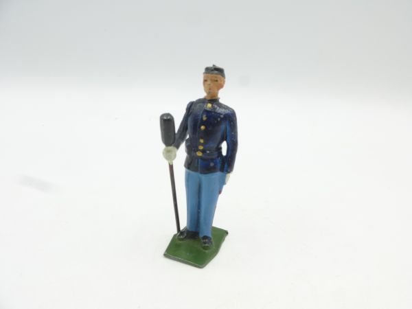 Britains Metal Union Army soldier standing with tamper (54 mm size)