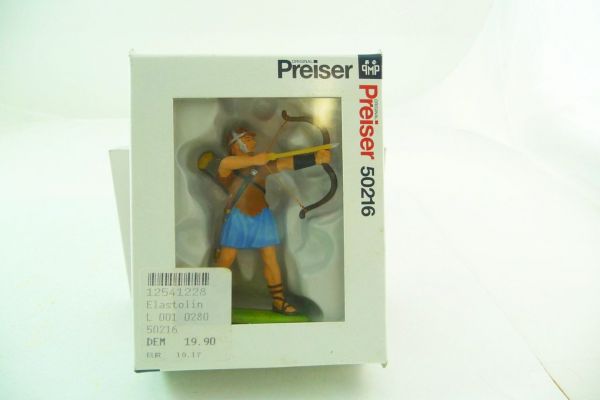 Preiser Archer shooting arrow, No. 8431 - orig. packing, brand new