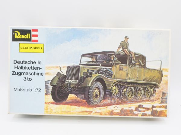 Revell 1:72 German le. Half-track tractor 3 to, H 2314 - orig. packaging