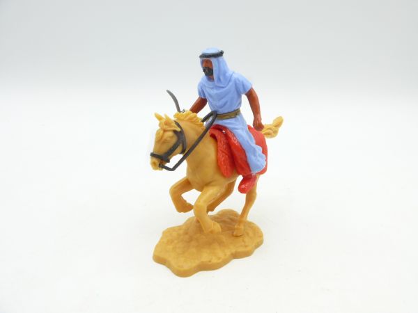 Timpo Toys Arab riding light blue with scimitar