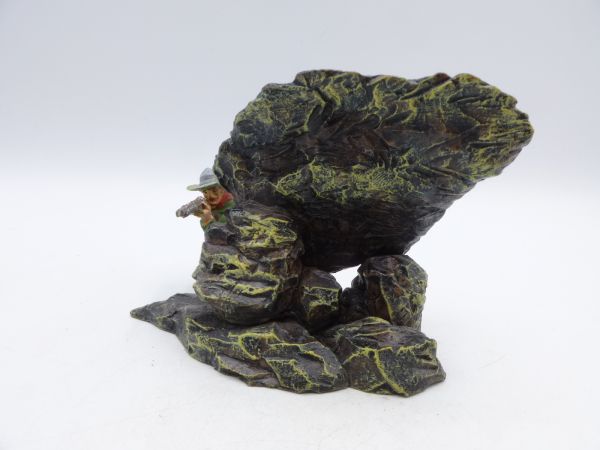 Rock diorama (without figure) - modification, great for 7 cm figures